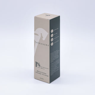 Brightening powder to foam cleanser
